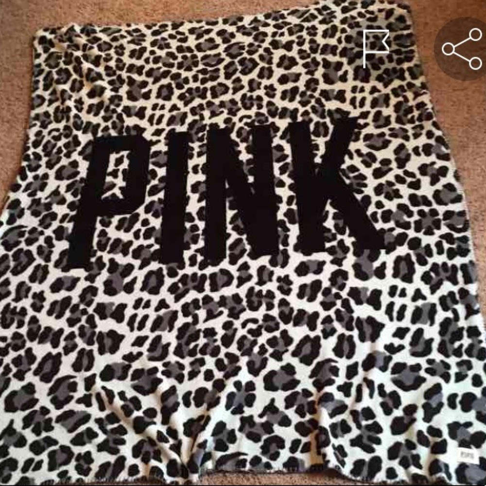 Victoria Secret PINK Throw Blanket *Rare*